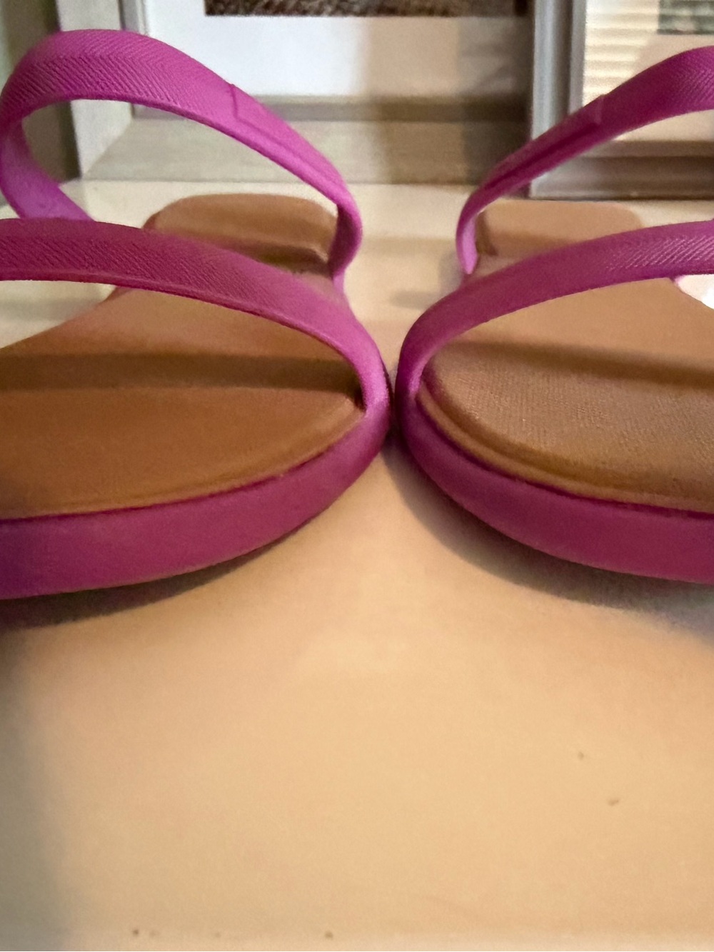 Women’s Reef Two-Strap Slide Sandals — Purple - Picture 3 of 4